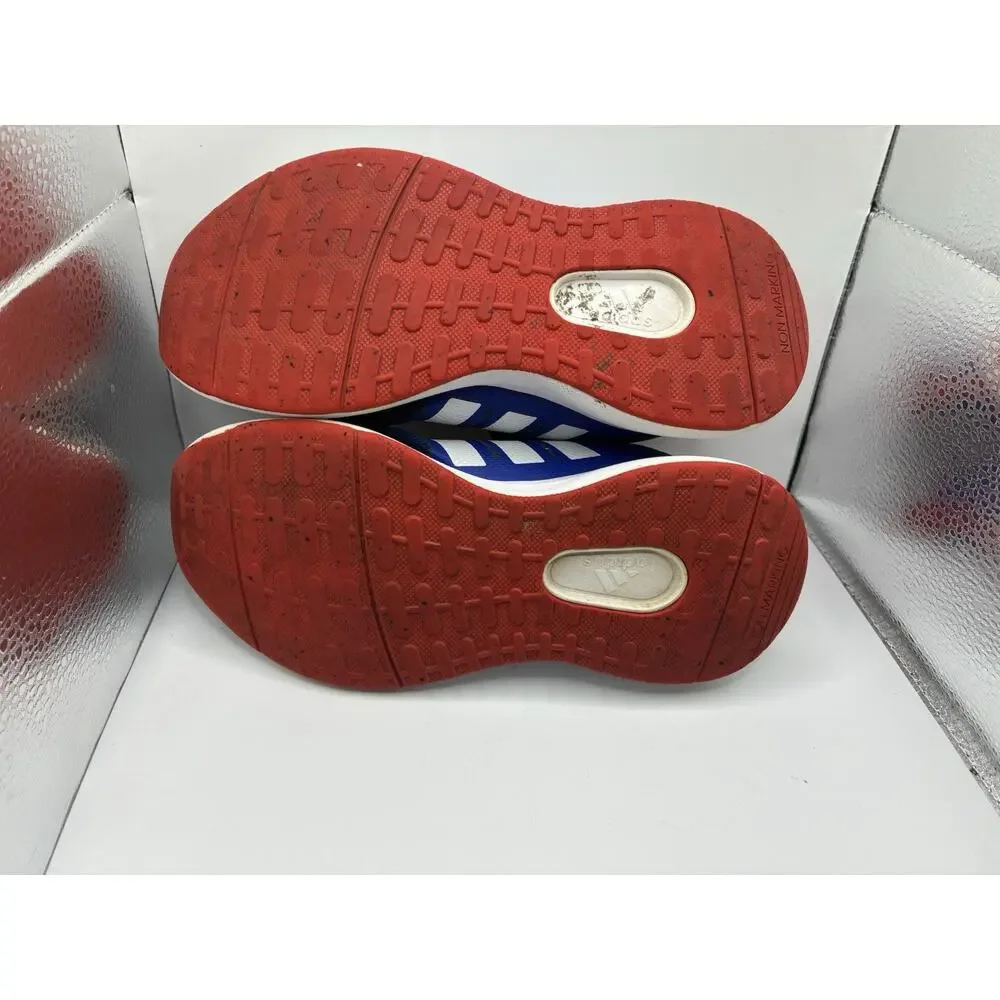 Adidas Kids 1.5 Spider-Man FortaRun Sneakers Blue Red School Shoes Easy On Strap